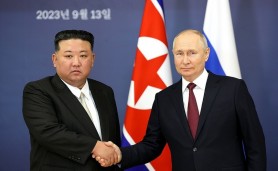 Schimb de cadouri între dictatorii Putin şi Kim Jong Un. Ce și-au dăruit „tovarășii”